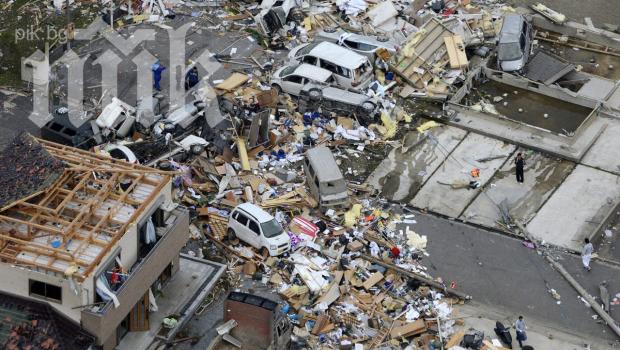 Мощно торнадо вилня из Токио, десетки ранени (видео)