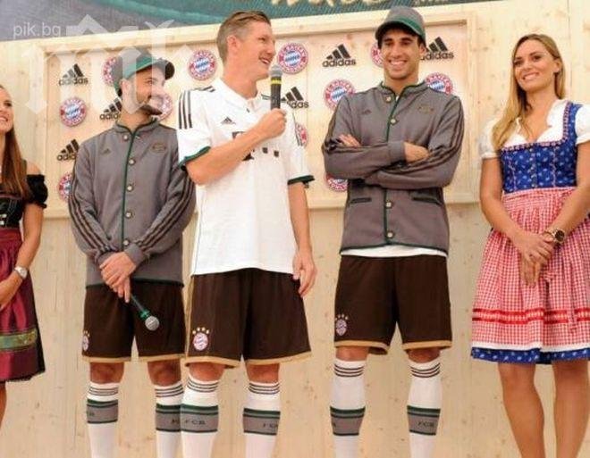 Байерн (Мюнхен) изуми феновете с новия си екип, посветен на Октоберфест