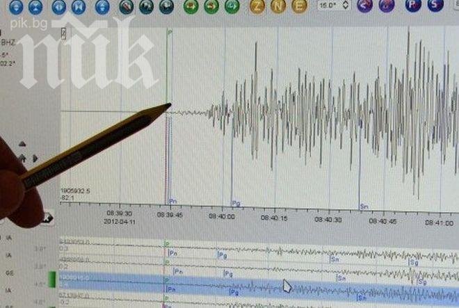 Два слаби труса 2,1 по Рихтер край Пазарджик