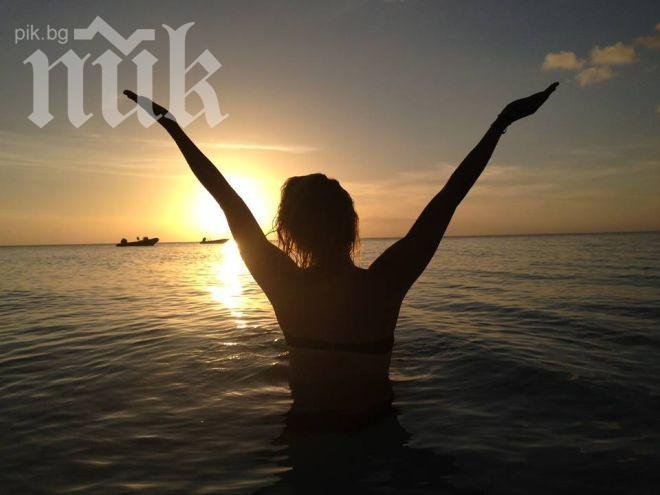 Маша и Гришо се утешават на Карибите (снимки)