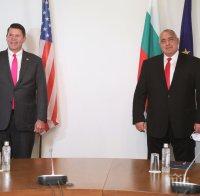 ГОРЕЩО В ПИК! Премиерът Борисов се срещна със зам.-държавния секретар на САЩ Кийт Крак. Ето за какво разговаряха 
