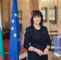 ПЪРВО В ПИК: Караянчева покани европейски наблюдатели на парламентарните избори в България

