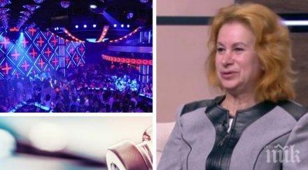 Заместник-директорът на Националния център по заразни и паразитни болести проф. Ива Христова: Най-голям процент на заразени с COVID-19 има при посещаващите дискотеки