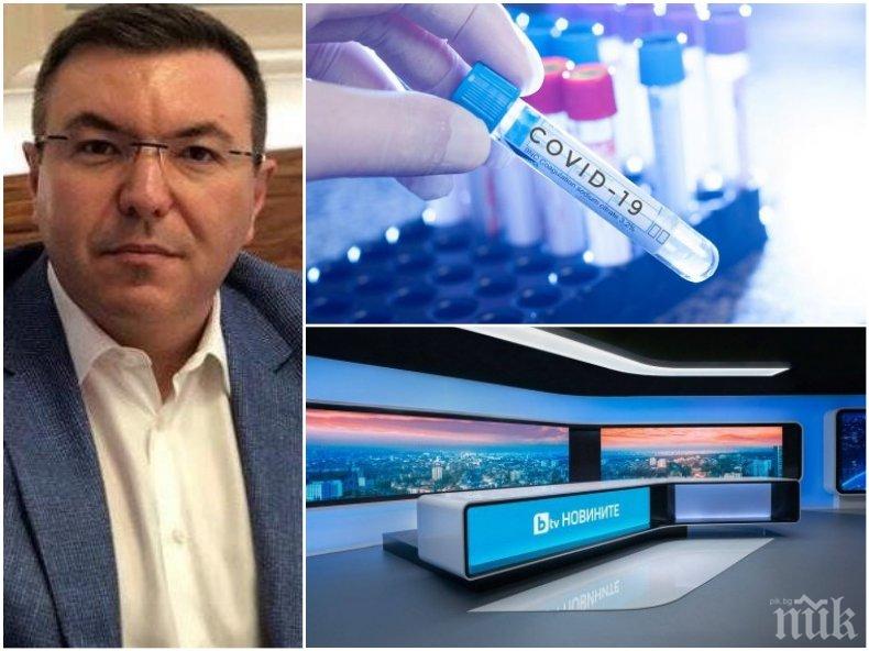 Здравният министър проф. Ангелов пред ПИК TV за коронавируса в Би Ти Ви: РЗИ ще направи проверка 