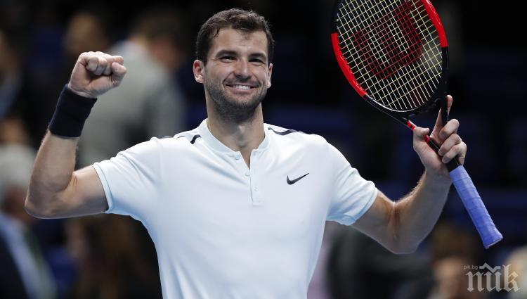 Григор Димитров се пуска и на двойки на турнира във Виена. Ето кой ще му партнира