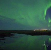 Красиво северно сияние удиви хората в Лапландия (ВИДЕО)