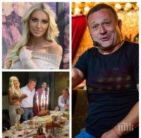 САМО В ПИК: Глезла и кифла ли? Вижте каква жертва направи моделката на Рачков, за да го зарадва за имения му ден (СНИМКИ)