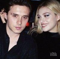 Заради коронавируса: Бруклин Бекъм и Никола Пелц отложиха сватбата си