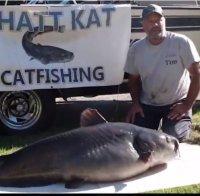 Рибар от Флорида хвана 50-килограмов сом