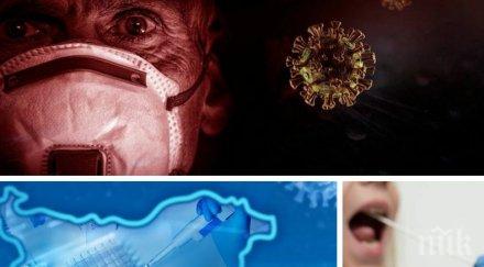 последни данни шокиращи 243 случая covid нас починалите денонощието