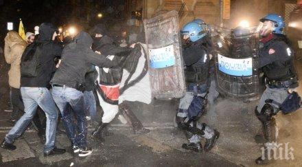 сблъсъци време протест мерките заради коронавируса италия