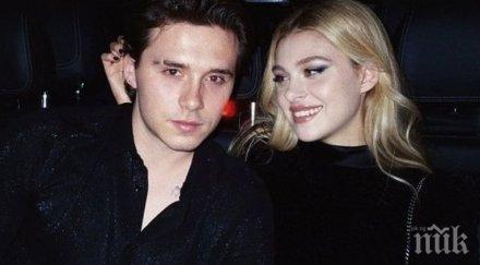 заради коронавируса бруклин бекъм никола пелц отложиха сватбата