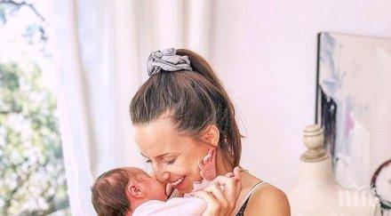 инфлуенсър звездата антоанет пепе замразява стволови клетки бебето