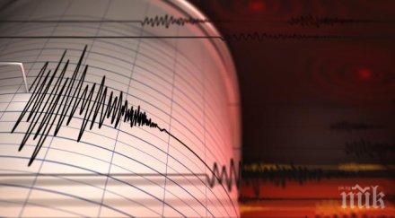 трус земетресение магнитуд рихтер регистрирано централната част иран