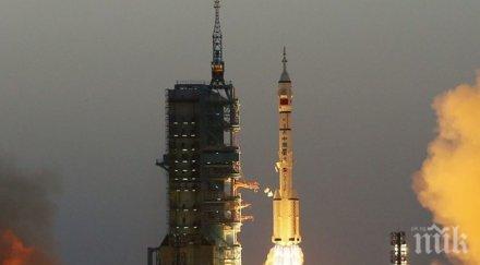 китай изведе успешно орбита група спътници