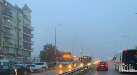 сутрешна акция столичния люлин вдигат наред неправилно паркирали автомобили снимка