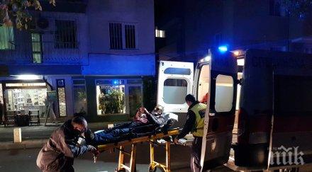 тъмна доба фиат блъсна човек центъра бургас