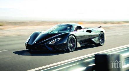 нов рекорд скорост сериен автомобил 508