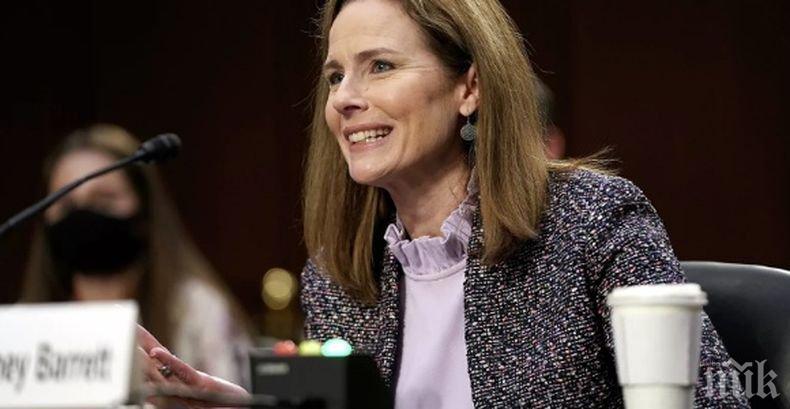 Сенатът на САЩ утвърди Ейми Кони Барет за съдия във Върховния съд