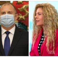 Деси Плевнелиева: Радев не е обединител на нацията! Недопустимо е да развява юмрук и да иска оставката на премиера