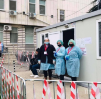 Доброволци от ГЕРБ в Русе влизат като санитари в болниците