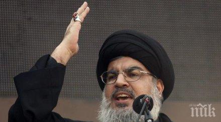 лидерът хизбула карикатурите пророка мохамед агресия