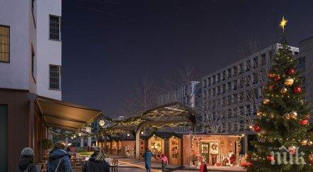 софия красив коледен базар площад славейков снимки