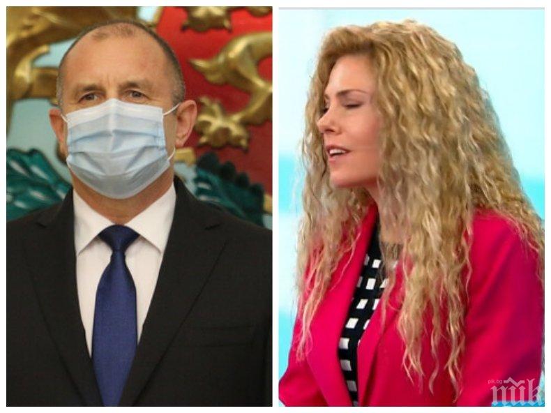 Деси Плевнелиева: Радев не е обединител на нацията! Недопустимо е да развява юмрук и да иска оставката на премиера