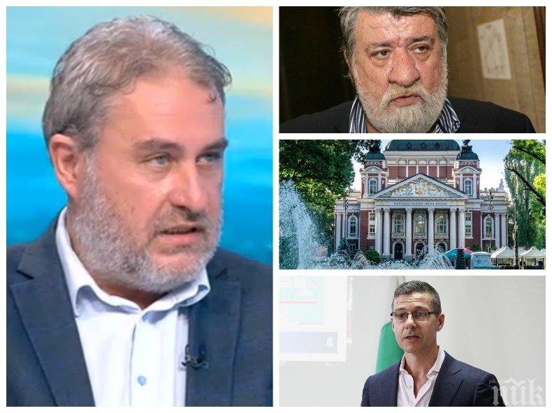 Боил Банов с горещ коментар: Ще се затварят ли театри, има ли напрежение между него и Рашидов и защо избухна скандалът около шефа на БНР