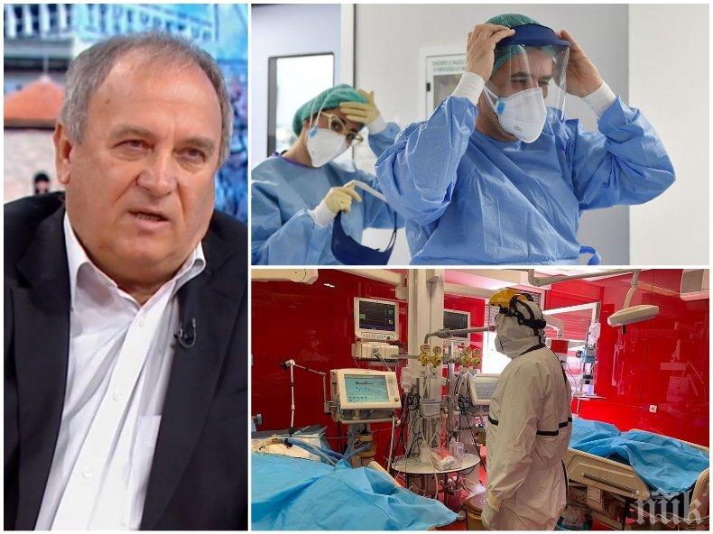 Шефът на реанимацията в Александровска болница: Колегите от ковид отделението са на предела на силите си, вървим към настаняване на пациенти по коридорите 