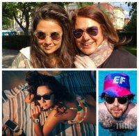 ЛЮБОВ И ИЗКУСТВО: Дъщерята на Марта Вачкова хлътна по батко фотограф - ето как сестра Жекова прие зетя...