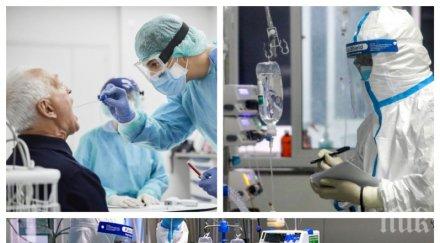 извънредно пик 100 медици пипнаха коронавирус ден заразата уби души без придружаващи заболявания