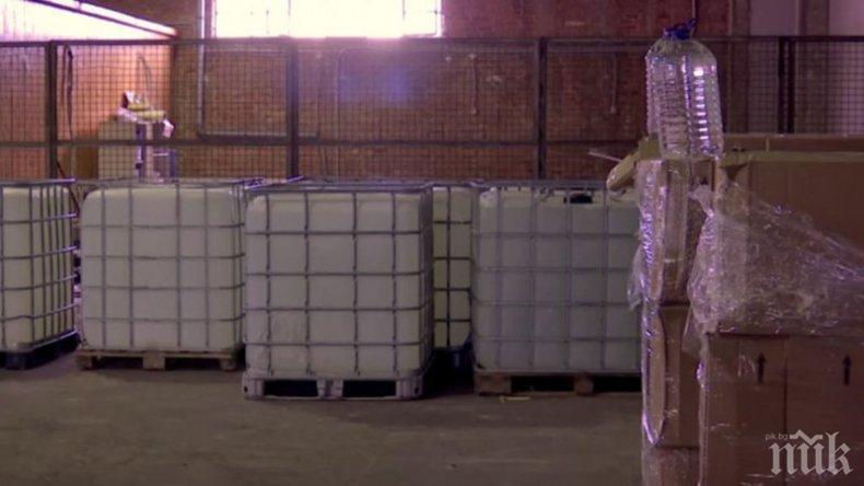 Спипаха работници да точат спирт от завод