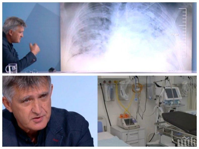 Проф. Николай Младенов със стряскащи данни: Сега заразата е по-агресивна и нанася много по-големи поражения върху белия дроб
