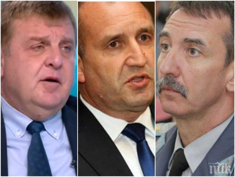 Красимир Каракачанов: Коментирахме с Радев темата за карантината. Над 300 души са заразени в армията и министерството, ген. Петров имаше усложнения