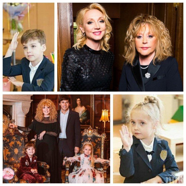 СЕМЕЙНИ ИНТРИГИ: Голямата дъщеря на Алла Пугачова била против раждането на сурогатните й близнаци