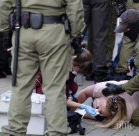 400 души са арестувани при демонстрации на опозицията в Минск