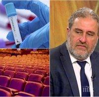 Боил Банов с горещи разкрития: Ходим на театър или на изложба само след направен антигенен тест 