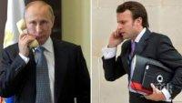 Макрон и Путин обсъдиха искането на Русия за плащанията на газа в рубли