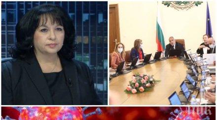 разгара пандемията теменужка петкова категорична затваряне държавата правителството своето хората бъдат спокойни