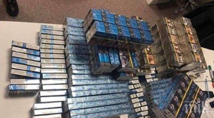 задържаха голямо количество кутии цигари дунав мост