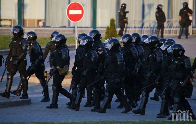 Силите за сигурност поеха контрола върху центъра на Минск