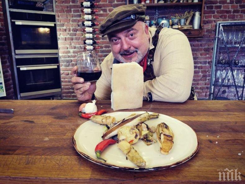 Ути се хвали с 4-килограмов паламуд (СНИМКА)