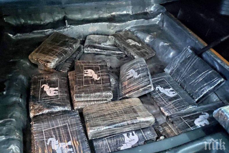 Голям удар на полицията в Белгия - откриха 11,5 тона кокаин