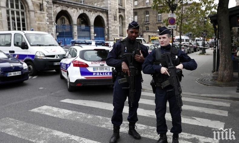 ФРАНЦИЯ НАСТРЪХНА: Задържаха въоръжен с нож близо до Париж, планирал кърваво нападение