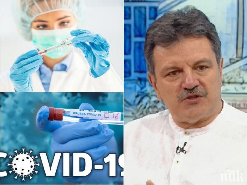 Топ пулмологът д-р Александър Симидчиев: Основната част от хората с респираторни симптоми са с коронавирус