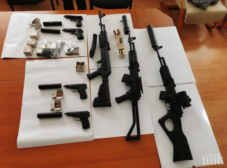 Косовската гранична полиция е открила огнестрелни оръжия в гора в община Звечан