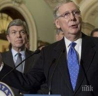 Лидерът на републиканците в Сената: Доналд Тръмп има право да поиска разследване за евентуални нередности в изборите