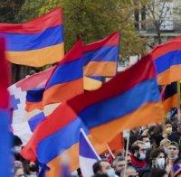Опозицията в Армения подготвя за днес нов митинг