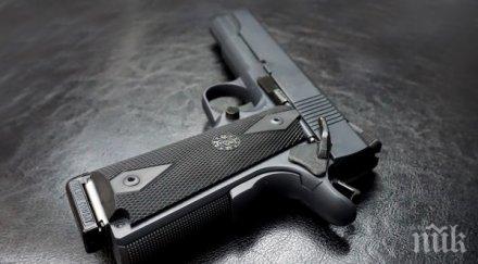 пиян кирка отиде селска кръчма преправен пистолет